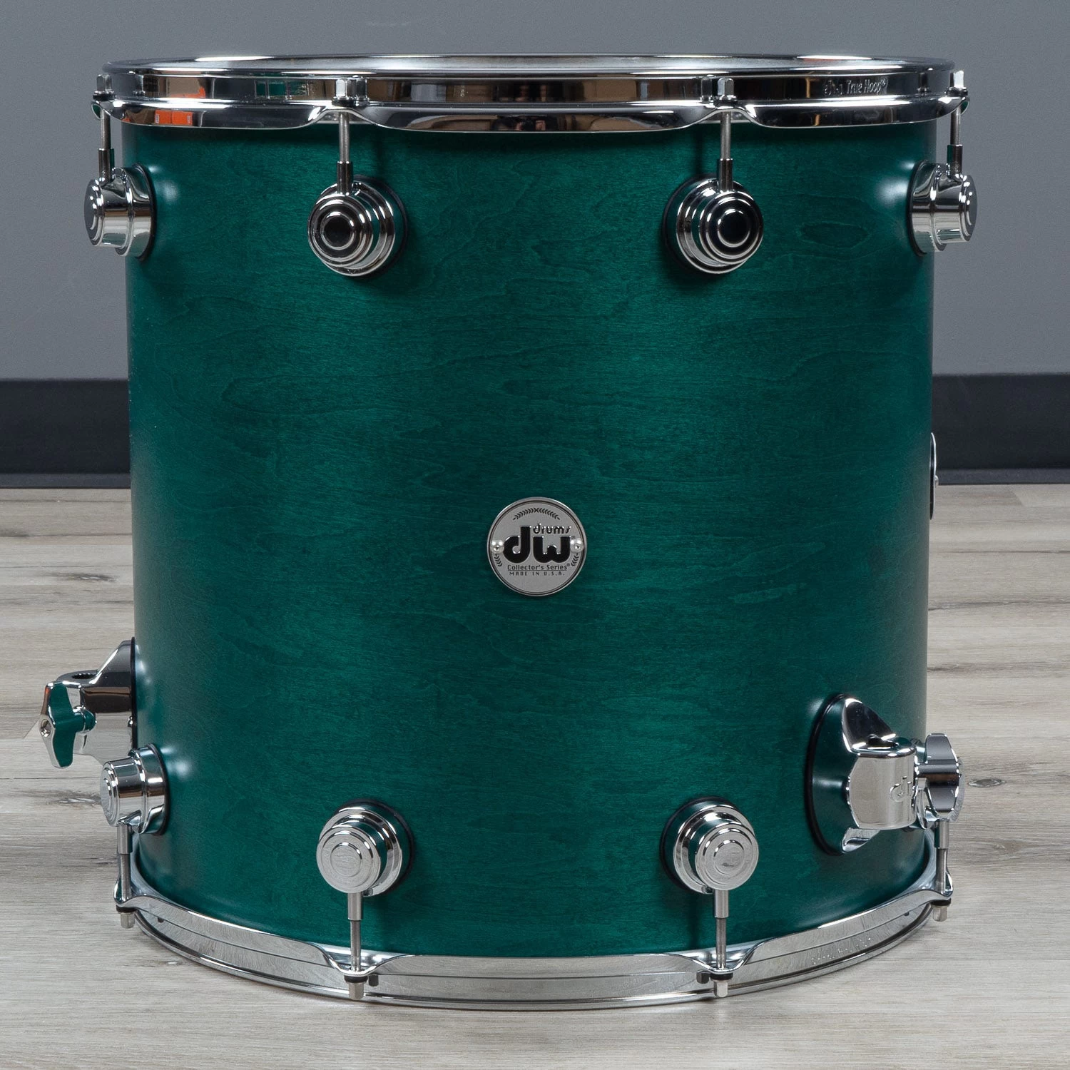 DW Drum Workshop Collector's Series 4-Piece Drum Kit W/ Snare, Satin Oil Teal 4 DW Drum Workshop Collector's Series 4-Piece Drum Kit W/ Snare, Satin Oil Teal - Image 2