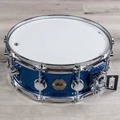 DW Drum Workshop Contemporary Classic 5-Piece Drum Kit, Blue Glass, 22/10/12/16/14 -Musical Instrument Store bu dw ctmp clsc blue glass 5