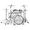DW Drum Workshop DDAC2214CL Design Series 4-Piece Drum Kit Shell Pack, Clear Acrylic -Musical Instrument Store bu dw ddac2214cl kit