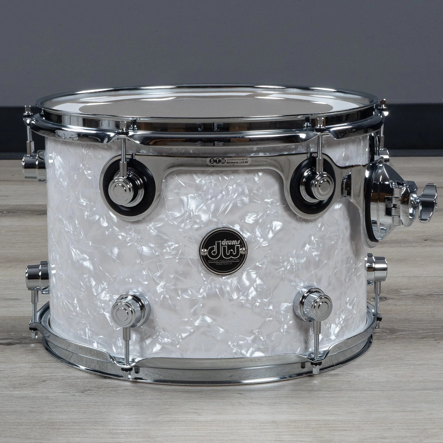 DW Drum Workshop Performance Series 4-Piece Shell Pack Drum Kit, White Marine 4 DW Drum Workshop Performance Series 4-Piece Shell Pack Drum Kit, White Marine - Image 2