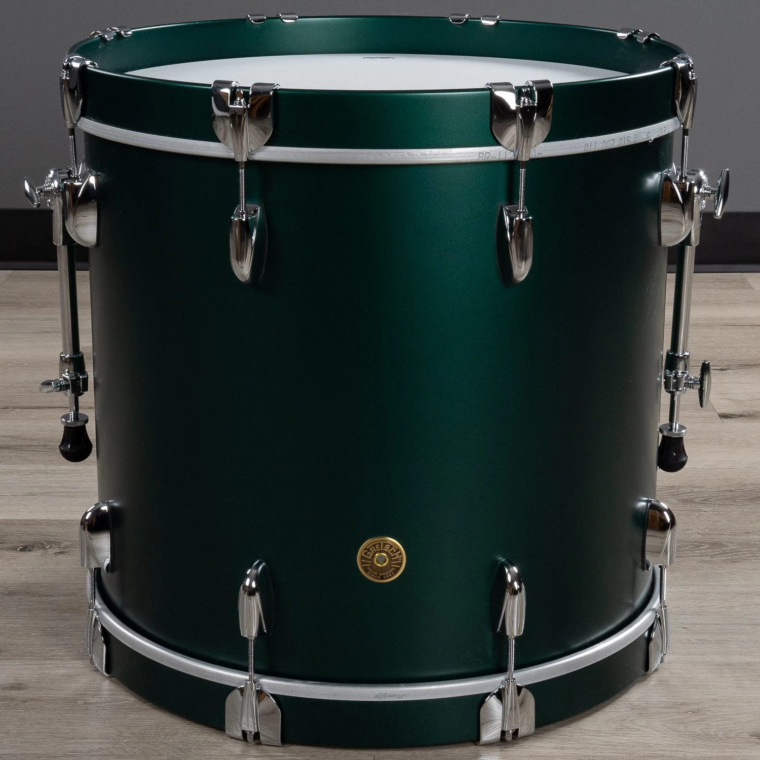 Gretsch Drums USA Broadkaster Series 3-Piece Drum Kit Shell Pack, Satin Cadillac Green 5 Gretsch Drums USA Broadkaster Series 3-Piece Drum Kit Shell Pack, Satin Cadillac Green - Image 3