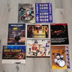 Gretsch Drums USA Broadkaster Series 3-Piece Drum Kit Shell Pack, Satin Cadillac Green 13 Gretsch Drums USA Broadkaster Series 3-Piece Drum Kit Shell Pack, Satin Cadillac Green -Musical Instrument Store bu gretsch brdkstr 3p satcadgrn 6