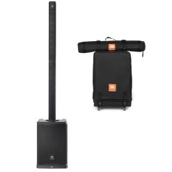 JBL PRX ONE 2000-Watt Powered Column PA Speaker W/ Transporter Cover