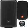 JBL PRX912 2000-Watt 12-Inch Powered PA Speaker W/ Slip-On Cover & Cable 1 JBL PRX912 2000-Watt 12-Inch Powered PA Speaker W/ Slip-On Cover & Cable -Musical Instrument Store bu jbl prx912 na cvr kit 2