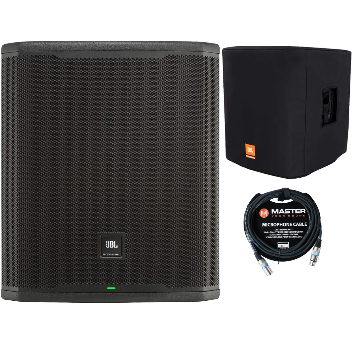 JBL PRX918XLF 2000-Watt 18-Inch Powered PA Subwoofer W/ Slip-On Cover & Cable 3 JBL PRX918XLF 2000-Watt 18-Inch Powered PA Subwoofer W/ Slip-On Cover & Cable