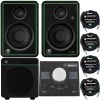 Mackie CR4-XBT 4" Multimedia BT Monitor Speakers W/ 8" Subwoofer, Controller & Cables -Musical Instrument Store bu mck cr4 xbt cr8s bkp 4mc10 1