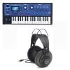 Novation Mininova 37-Key Keyboard Controller Synthesizer & Samson Headphones 2 Novation Mininova 37-Key Keyboard Controller Synthesizer & Samson Headphones -Musical Instrument Store bu mnova sr850 1