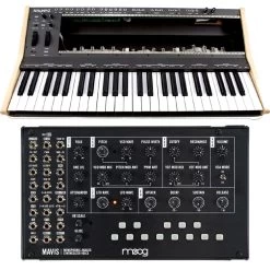 Moog Mavis Build-It-Yourself Analog Synthesizer Kit W/ Cre8audio NiftyKEYZ