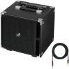 Phil Jones Bass BG-400 300-Watt 4x5" Bass Combo Amplifier (Black) W/ 20' Mogami Platinum Cable -Musical Instrument Store bu pjb bg 400 blk cable