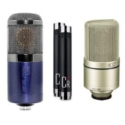 MXL Acoustic Guitar Microphone Pack W/ Revelation Mini FET, CR21, 990 Microphones