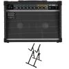 Roland JC-40 Jazz Chorus 2x10" Guitar Amplifier With Ultimate Support Amp Stand 1 Roland JC-40 Jazz Chorus 2x10" Guitar Amplifier With Ultimate Support Amp Stand -Musical Instrument Store bu rol jc 40 1