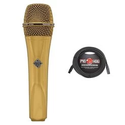Telefunken M80 Dynamic Microphone (Gold) With Cable