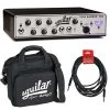 Aguilar Tone Hammer 500 Watt Superlight Bass Amplifier Head With Carrying Bag & Cable -Musical Instrument Store bu thammer 500 bag a 1