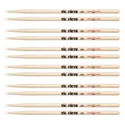 6-Pack Vic Firth 5AN American Classic Nylon Tip Drum Sticks