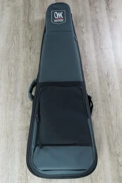 Mayones Jabba Classic 4 Bass, Blue Burst, Flame Maple Top, Aguilar Pickups -Musical Instrument Store case may bass gb 3