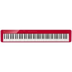 Casio Privia PX-S1100 88-Key Digital Piano Keyboard W/ Scaled Hammer Action, Red