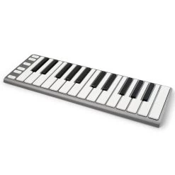 CME Xkey Portable USB MIDI 25-Key Keyboard, Dark Gray