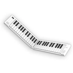 Carry-On FP49 Compact 49-Key Digital Folding Piano Keyboard, White