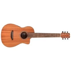 Cordoba Mini II MH-CE Travel-Size Acoustic-Electric Guitar, Pau Ferro Fretboard, Mahogany