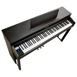 Kurzweil Andante CUP320 Compact Upright Digital Piano, Wood-Embedded Graded Hammer Action Keys -Musical Instrument Store cup310 4