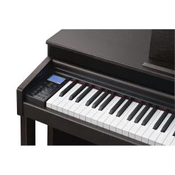 Kurzweil Andante CUP320 Compact Upright Digital Piano, Wood-Embedded Graded Hammer Action Keys -Musical Instrument Store cup310 5