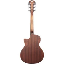 D'Angelico Premier Fulton LS 12-String Electric Acoustic Guitar, Aged Mahogany -Musical Instrument Store dan daplsg212agdcp 5