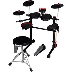 DDrum E-Flex Complete 5-Pad Electronic Drum Kit W/ Mesh Heads -Musical Instrument Store ddrum eflex 1