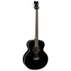 Dean EAB Electric Acoustic Bass, Mahogany Body With Spruce Top, Classic Black