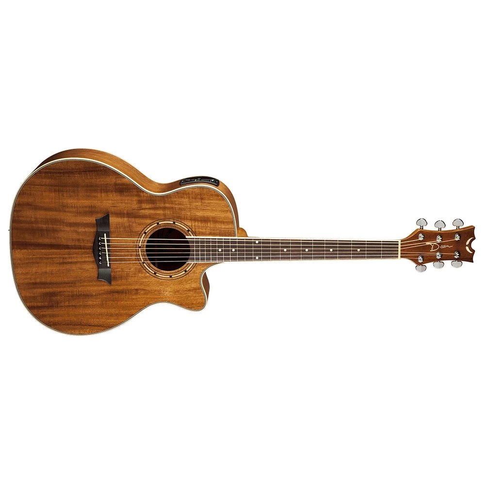Dean EKOA Exotica Koa Acoustic-Electric Guitar - Natural 3 Dean EKOA Exotica Koa Acoustic-Electric Guitar - Natural