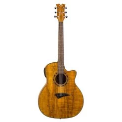 Dean Guitars Exotica Acoustic-Electric Guitar (Spalted Maple)