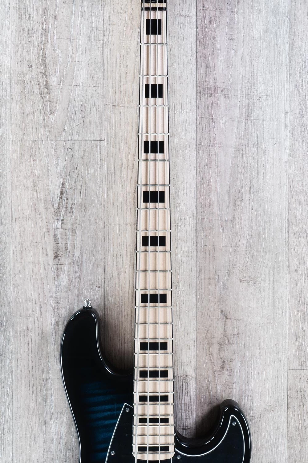 Mayones Jabba Classic 4 Bass Guitar, Blue Burst, Flame Maple, Maple Board, Aguilar 7 Mayones Jabba Classic 4 Bass Guitar, Blue Burst, Flame Maple, Maple Board, Aguilar - Image 5