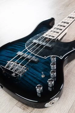 Mayones Jabba Classic 4 Bass Guitar, Blue Burst, Flame Maple, Maple Board, Aguilar 15 Mayones Jabba Classic 4 Bass Guitar, Blue Burst, Flame Maple, Maple Board, Aguilar -Musical Instrument Store dsc02282 2