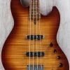 Sire V10 2nd Gen Bass Guitar, 4-String, Roasted Flame Maple Fingerboard, TS Tobacco Sunburst -Musical Instrument Store dsc02333 2