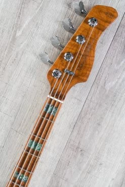 Sire V10 2nd Gen Bass Guitar, 4-String, Roasted Flame Maple Fingerboard, TS Tobacco Sunburst -Musical Instrument Store dsc02337 1