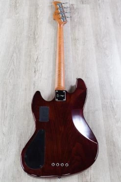 Sire V10 2nd Gen Bass Guitar, 4-String, Roasted Flame Maple Fingerboard, TS Tobacco Sunburst -Musical Instrument Store dsc02338