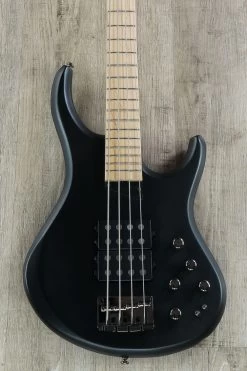 MTD Kingston Super Bass Guitar, 4-String, Maple Fingerboard, Matte Black