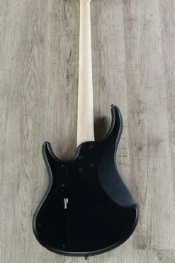 MTD Kingston Super Bass Guitar, 4-String, Maple Fingerboard, Matte Black -Musical Instrument Store dsc02709