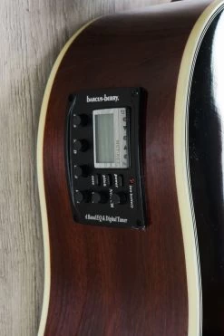 Oscar Schmidt OD312CE 12-String Dreadnought Acoustic-Electric Guitar - Black Cherry -Musical Instrument Store dsc02997