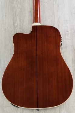 Oscar Schmidt OD312CE 12-String Dreadnought Acoustic-Electric Guitar - Black Cherry -Musical Instrument Store dsc03001