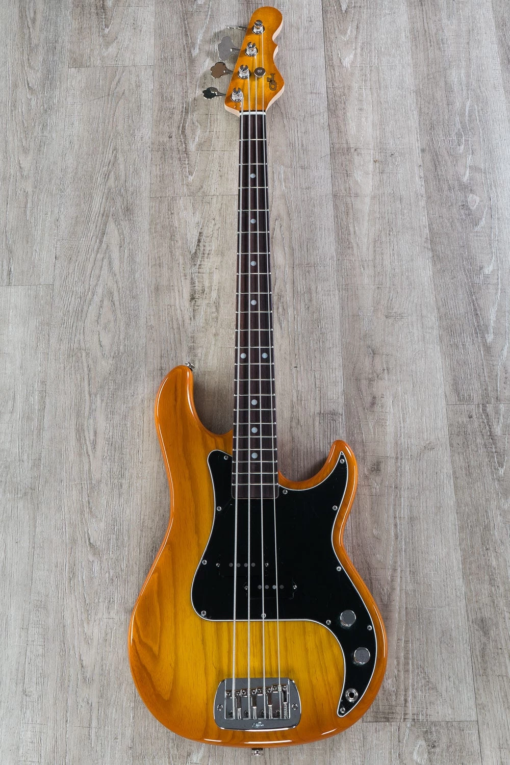 G&L USA LB-100 Bass, Honeyburst, Rosewood, Matching Headstock, Swamp Ash Body 5 G&L USA LB-100 Bass, Honeyburst, Rosewood, Matching Headstock, Swamp Ash Body - Image 3