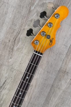 G&L USA LB-100 Bass, Honeyburst, Rosewood, Matching Headstock, Swamp Ash Body 15 G&L USA LB-100 Bass, Honeyburst, Rosewood, Matching Headstock, Swamp Ash Body -Musical Instrument Store dsc03294 7