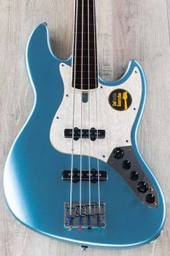 Sire Marcus Miller V7 2nd Gen Bass Guitar, Alder, Fretless, LPB Lake Placid Blue