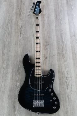 Mayones Jabba Classic 4 Bass, Blue Burst, Flame Maple Top, Aguilar Pickups -Musical Instrument Store dsc04599 3