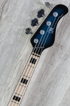 Mayones Jabba Classic 4 Bass, Blue Burst, Flame Maple Top, Aguilar Pickups -Musical Instrument Store dsc04608 6