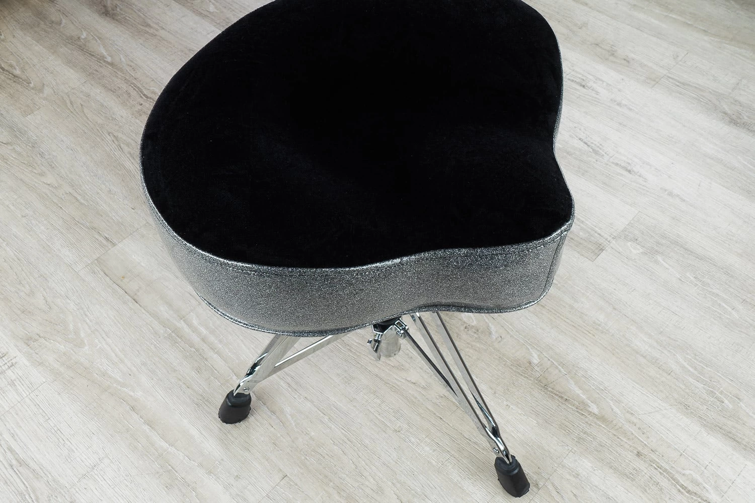 Pork Pie Percussion Big Boy Drum Throne, Charcoal/ Black Crush 4 Pork Pie Percussion Big Boy Drum Throne, Charcoal/ Black Crush - Image 2