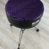 Pork Pie Percussion Round Drum Throne, Black/ Purple Swirl 2 Pork Pie Percussion Round Drum Throne, Black/ Purple Swirl -Musical Instrument Store dsc04703