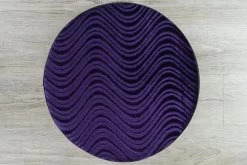 Pork Pie Percussion Round Drum Throne, Black/ Purple Swirl -Musical Instrument Store dsc04704