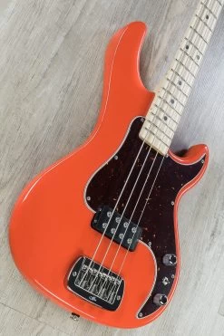 G&L USA Kiloton Bass, Fullerton Red, Lightweight Empress, Maple Fretboard, 1.5" Nut Width, 7.2 Lbs. -Musical Instrument Store dsc05193