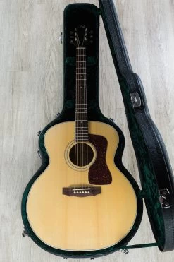 Guild F-40E USA Acoustic-Electric Guitar, Spruce Top, Mahogany Back And Sides, LR Baggs Element Preamp, HumiCase -Musical Instrument Store dsc05619