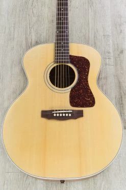 Guild F-40E USA Acoustic-Electric Guitar, Spruce Top, Mahogany Back And Sides, LR Baggs Element Preamp, HumiCase